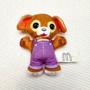 McDonald's Happy Meal Toy 2020 Stuffed Plush Puppy Dog Under 3 Toy